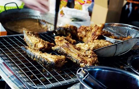 Roasted pork Stock Photos