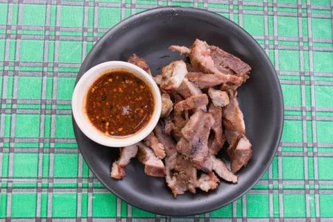 Roasted pork Stock Photos