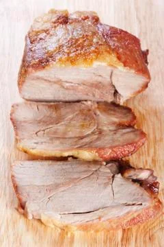 Roasted pork Stock Photos