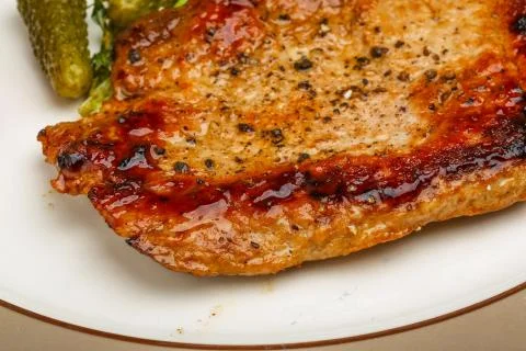 Roasted pork Stock Photos