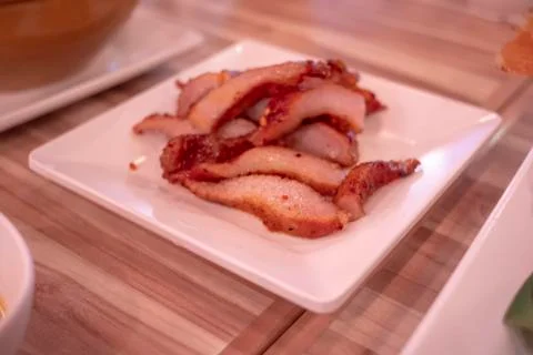 Roasted pork Stock Photos