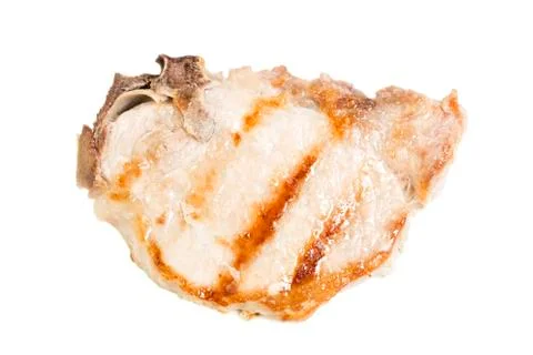 Roasted pork steak Фото