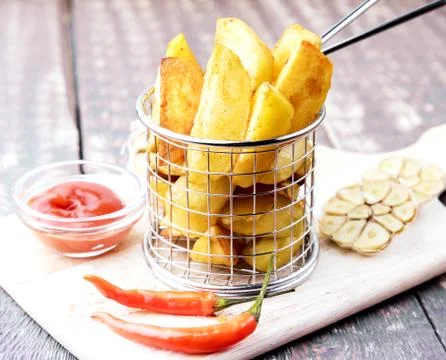 Roasted potato Stock Photos