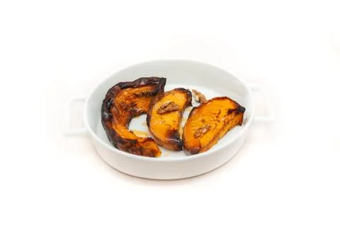 Roasted pumpkin. Foto stock