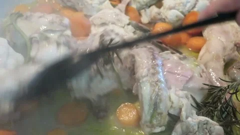 Roasted Rabbit Stock-Footage 75143218