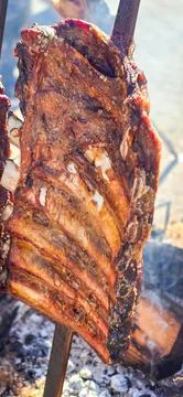 Roasted Rib Eye Stock Photos