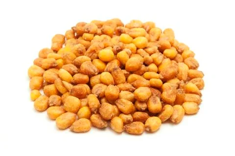 Roasted salted corn nuts Stock Photos