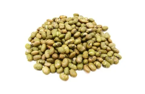 Roasted salted soy nuts Stock Photos