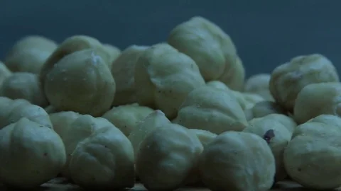 Roasted salty nuts 스톡 동영상 79559855