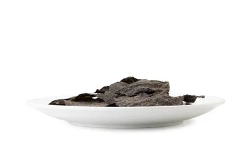 Roasted seaweed snack Stock Photos