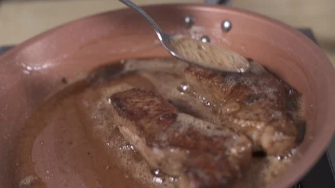 Roasted sirloin Stock Footage 127124704