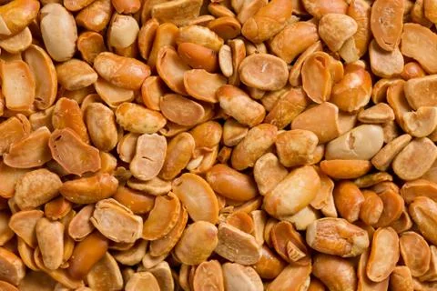 Roasted soya beans background Foto stock