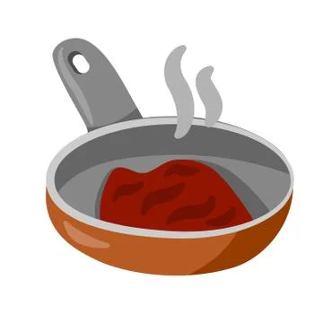 Roasted steak icon Stock Illustration