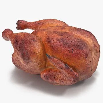 Roasted Turkey 3D Model 3D Model