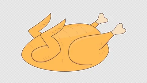 Roasted turkey Vidéo 338367385