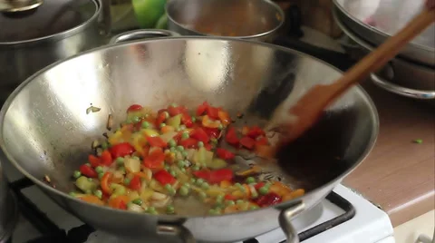 Roasted  vegetables 4938 HD Stock Footage 32703667