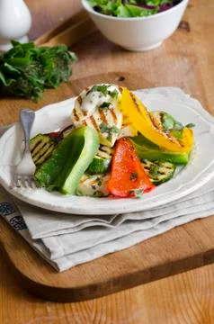 Roasted vegetables Stock Photos