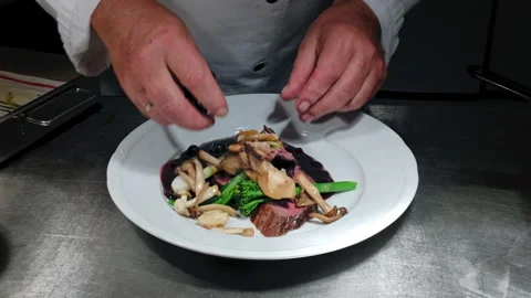 Roasted Venison Stock Footage 244468040