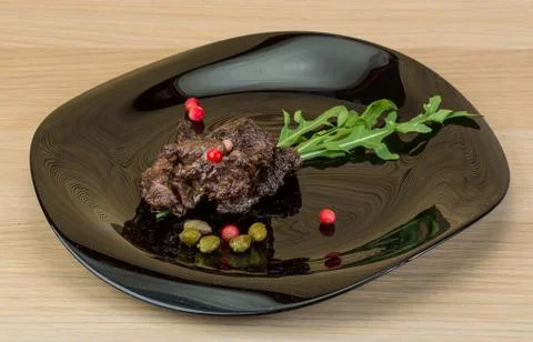 Roasted venison Stock Photos