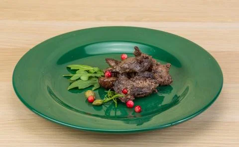 Roasted venison Stock Photos