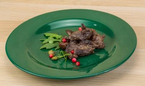 Roasted venison Stock Photos