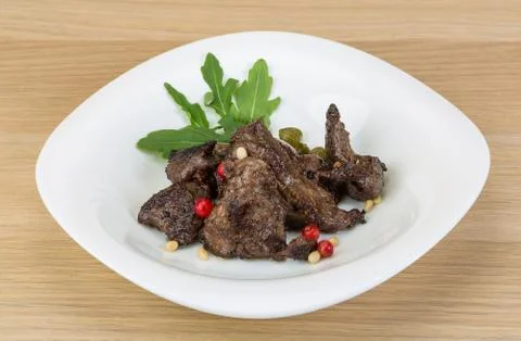 Roasted venison Stock Photos