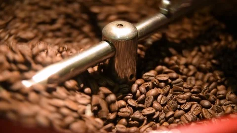 Roaster for roasting coffee. Vidéo 89673212