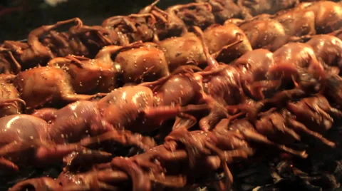 Roasting chicken, HD format Video stock 59824029