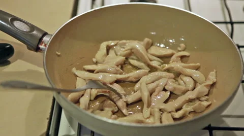 Roasting Chicken Meat Stock Footage 46744944