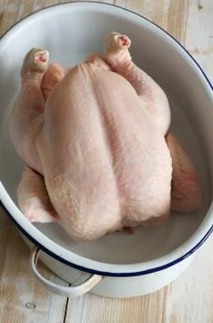 Roasting Chicken Stock Photos