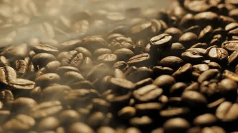 Roasting Coffee Beans Stockbeeldmateriaal 10788199