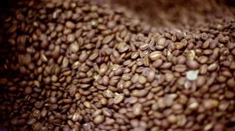 Roasting coffee beans Stock Footage 66463488