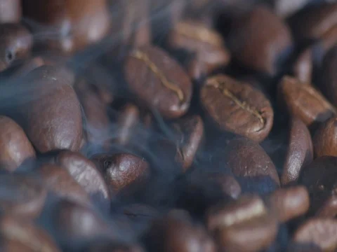 Roasting coffee beans Stock Footage 84797768
