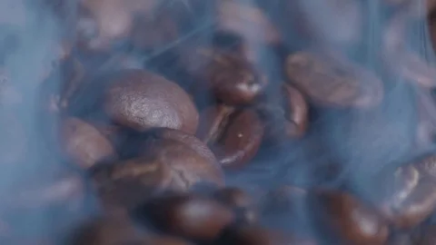 Roasting coffee beans Stock Footage 84797782