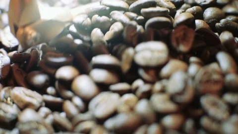 Roasting coffee beans Stock Footage 94060223