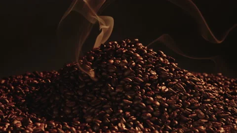 Roasting coffee beans Stock Footage 145274991