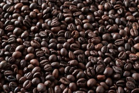 Roasting coffee beans Stock Photos