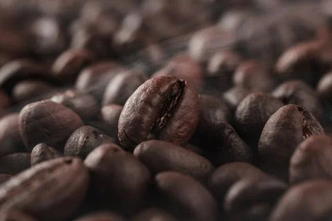 Roasting coffee beans Stock Photos