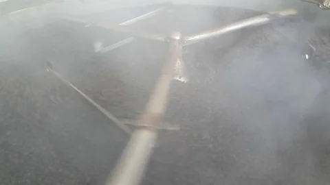 Roasting Coffee Beans with smoke. 4k. Stock Footage 75292458