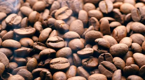 Roasting Coffee Beans. UHD, 4K Stock-Footage 48138062