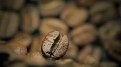 Roasting coffee Stock Footage 11050442