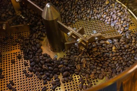 Roasting Coffee Stock Photos