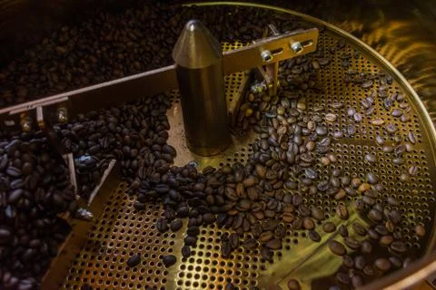 Roasting Coffee Stock Photos