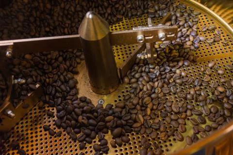 Roasting Coffee Stock Photos
