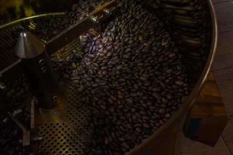 Roasting Coffee Stock Photos