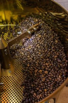 Roasting Coffee Stock Photos