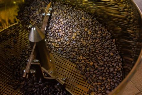 Roasting Coffee Stock Photos
