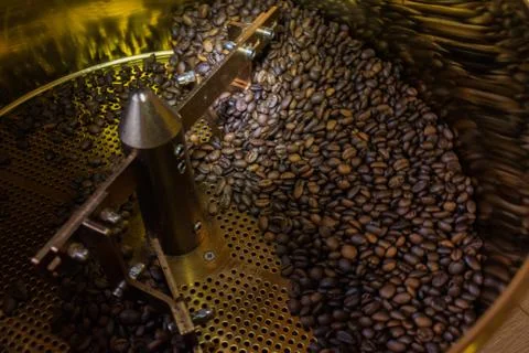 Roasting Coffee Stock Photos