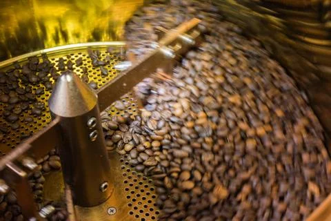 Roasting Coffee Stock Photos