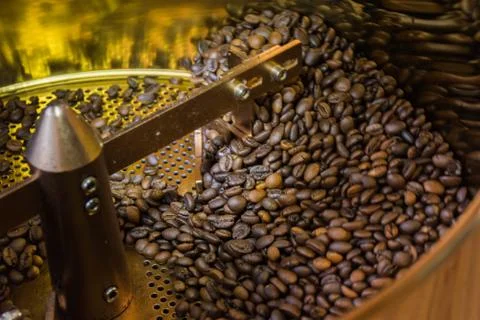 Roasting Coffee Stock Photos